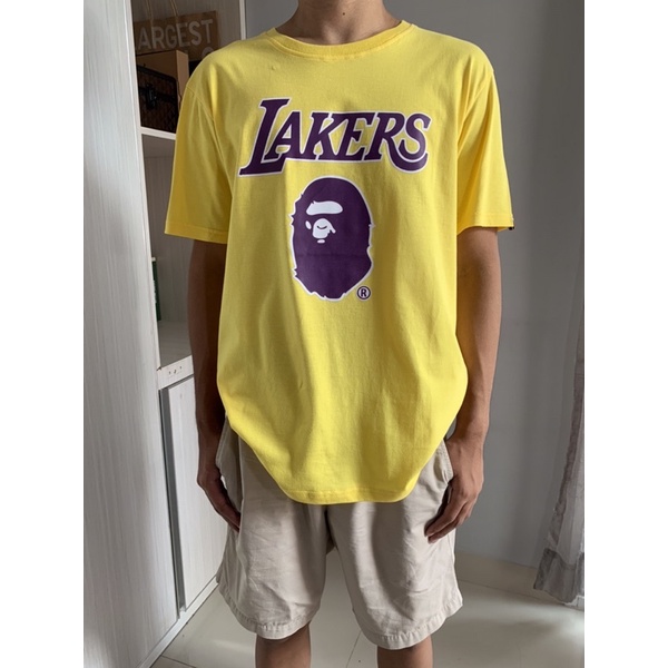 T-Shirt BAPE Lakers