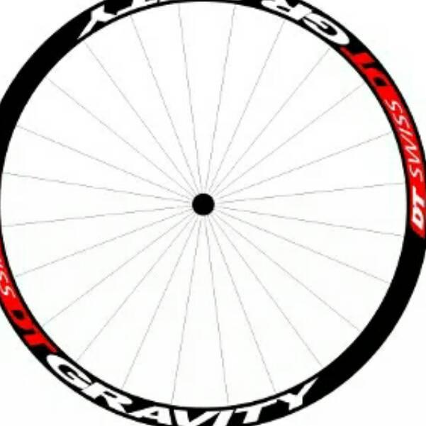 LANGSUNG ATC.. Decal sticker rims dt swiss grafity