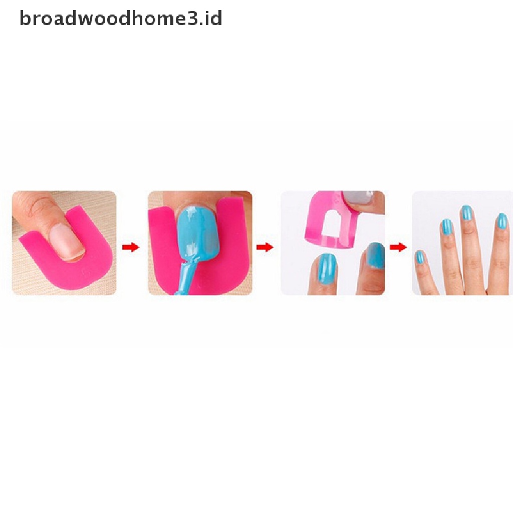 26pcs / set Cover Pelindung Jari Untuk Nail Art