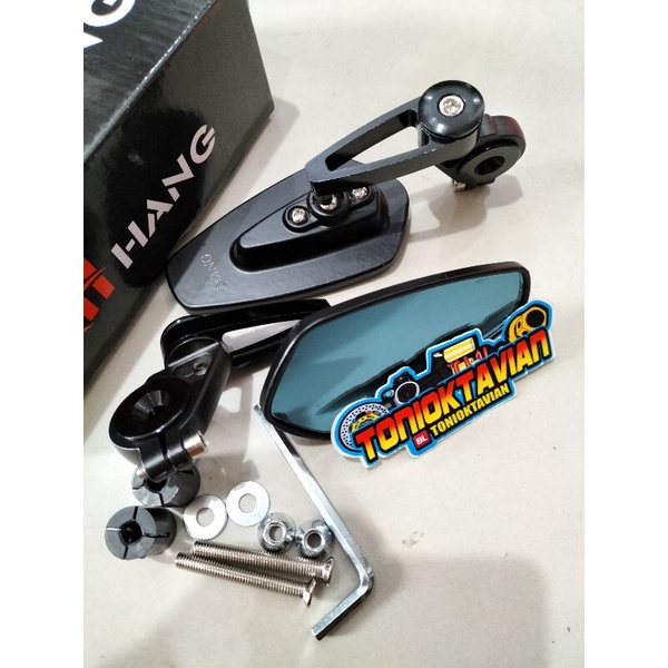 Spion Jalu oval spion motor universal Honda Yamaha Mio beat vario Scoopy Fino dll spion Jalu kaca bi