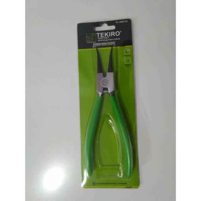 TEKIRO tang circlip 7&quot; LURUS BUKA snap ring pliers ORIGINAL