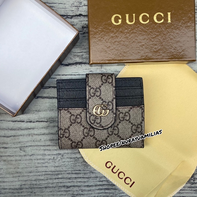 card holder Gucci import dompet kartu branded dompet wanita mini