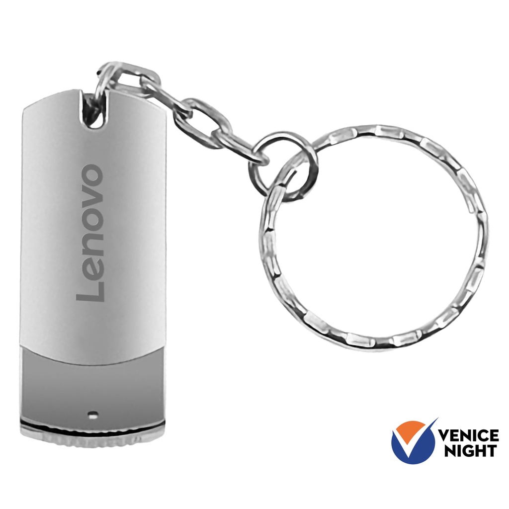 (BB) Lenovo Flashdisk USB 3.0 Kapasitas 1 / 2TB Bahan Metal Dengan Adapter