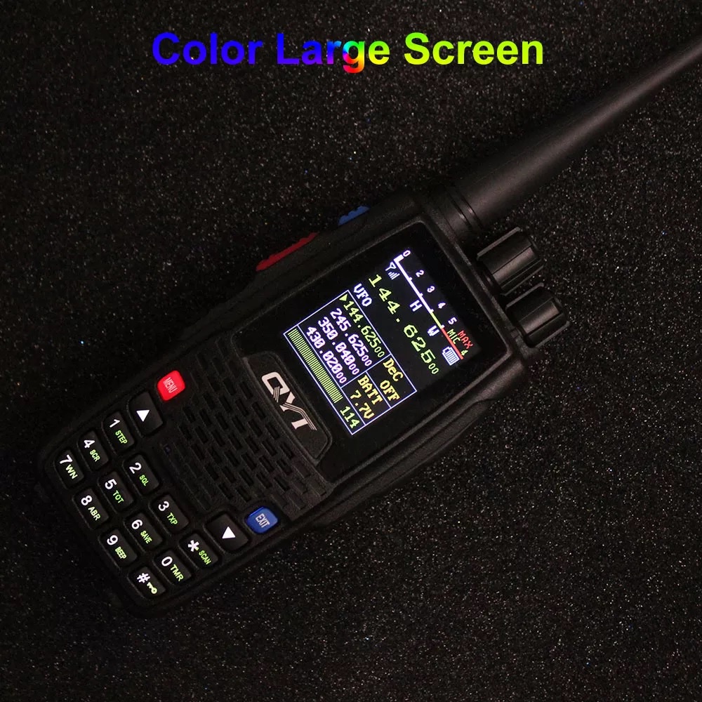 QYT KT-8R - Two-Way Radio Quad Band Radio Walkie Talkie 5W Power