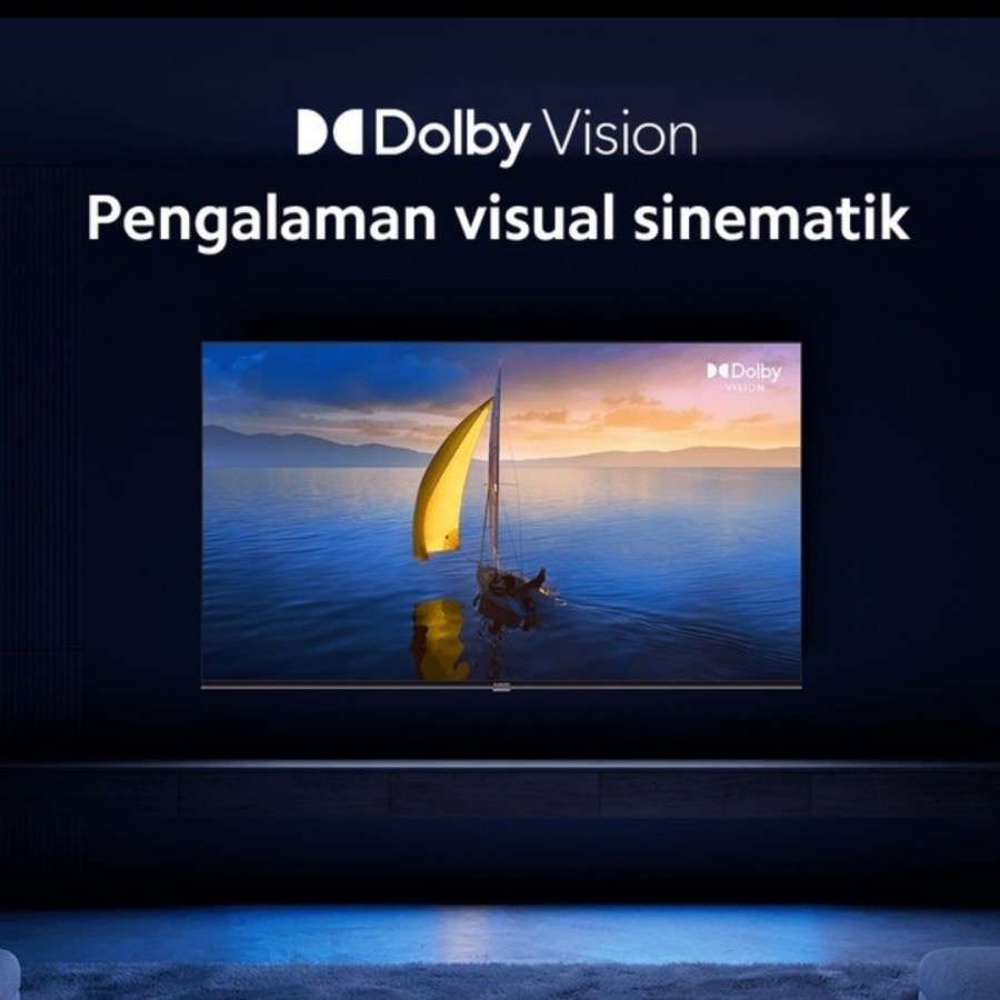 Xiaomi Mi TV P1E P1 E P 1E 65 Inch 4K UHD Dolby Vision HDR 10 Smart TV Garansi Resmi