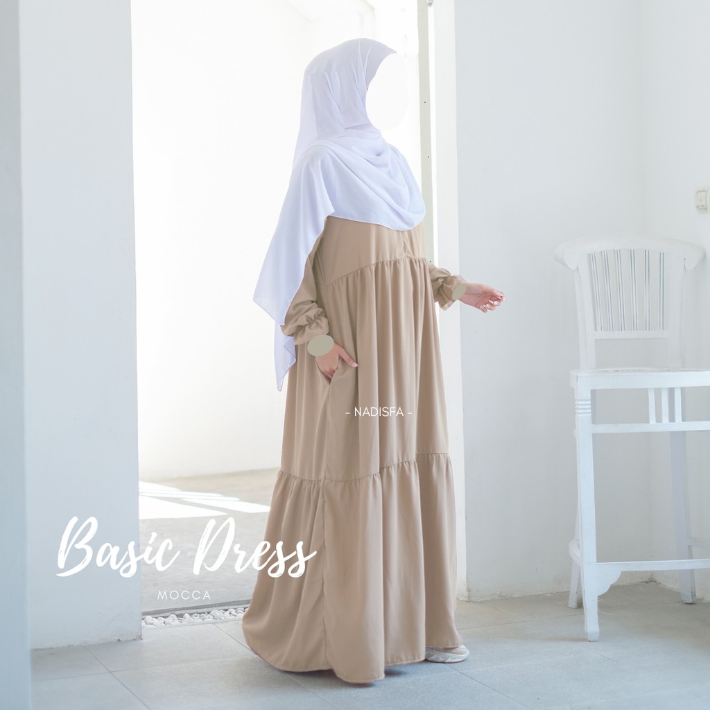 Basic Dress Adem dan Busui Friendly