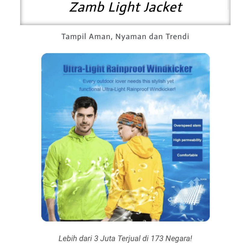 ZAMB LIGHT JACKET