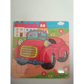  Mainan  Edukatif  Puzzle Kayu Jigsaw Puzzle 16 Pcs Kecil 