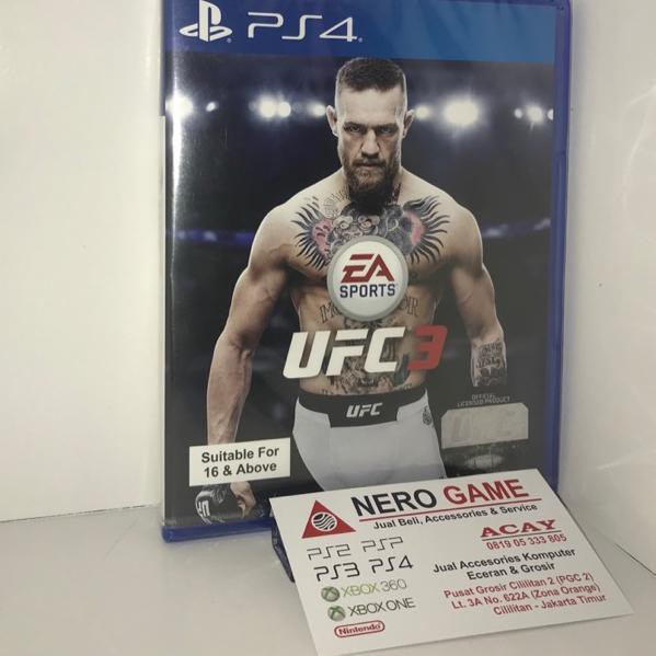 Jaminan KASET PS4 UFC 3 .. Aman
