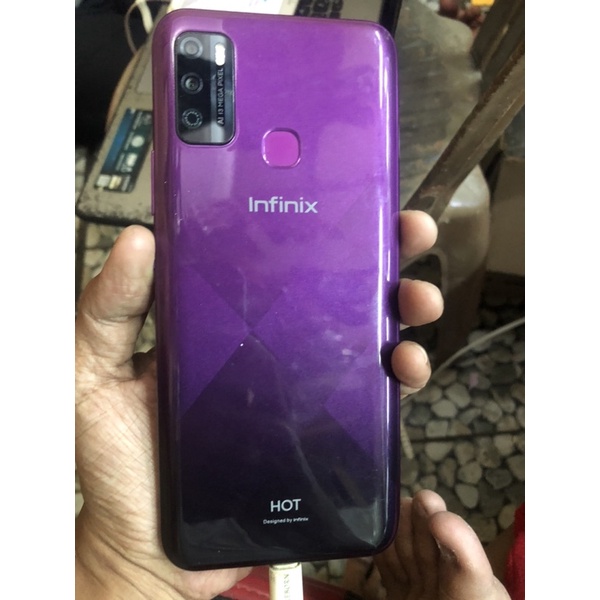 infinix hot 9play minus matot