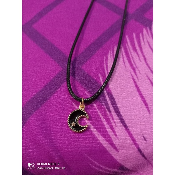 ZaphiraStore | KALUNG - GELANG charm Bulan Sabit Epoxy  | Bracelet Paracord