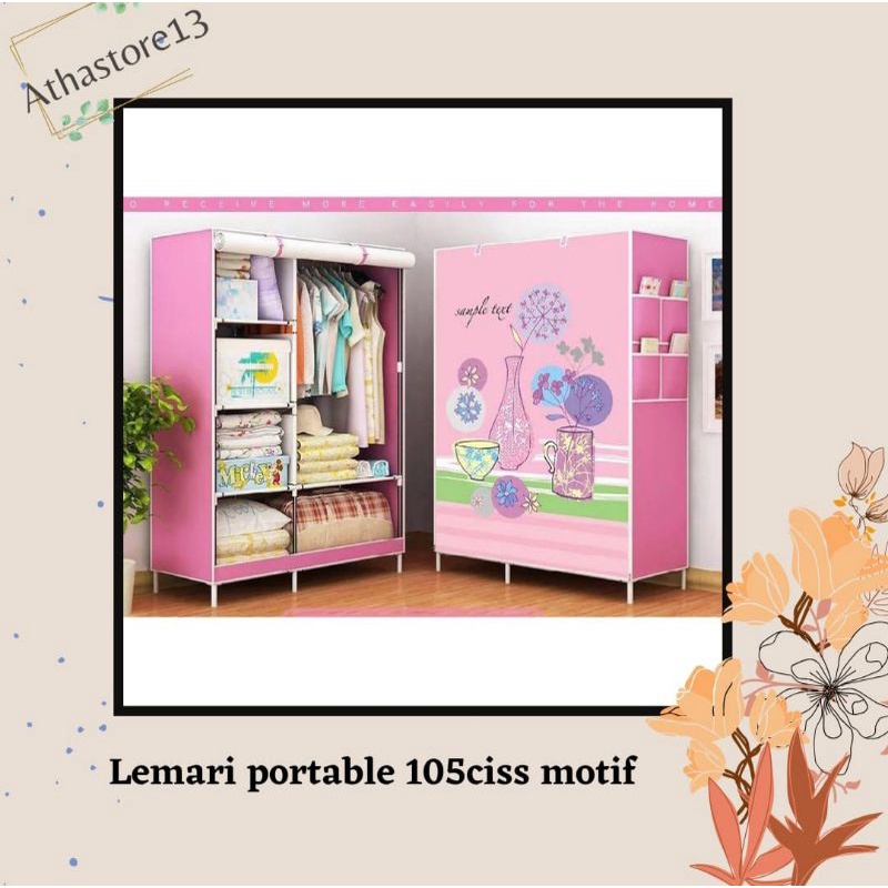 new lemari pakaian| lemari portable | lemari tirai| lemari motif| lemari 105 CISS karakter| lemari s
