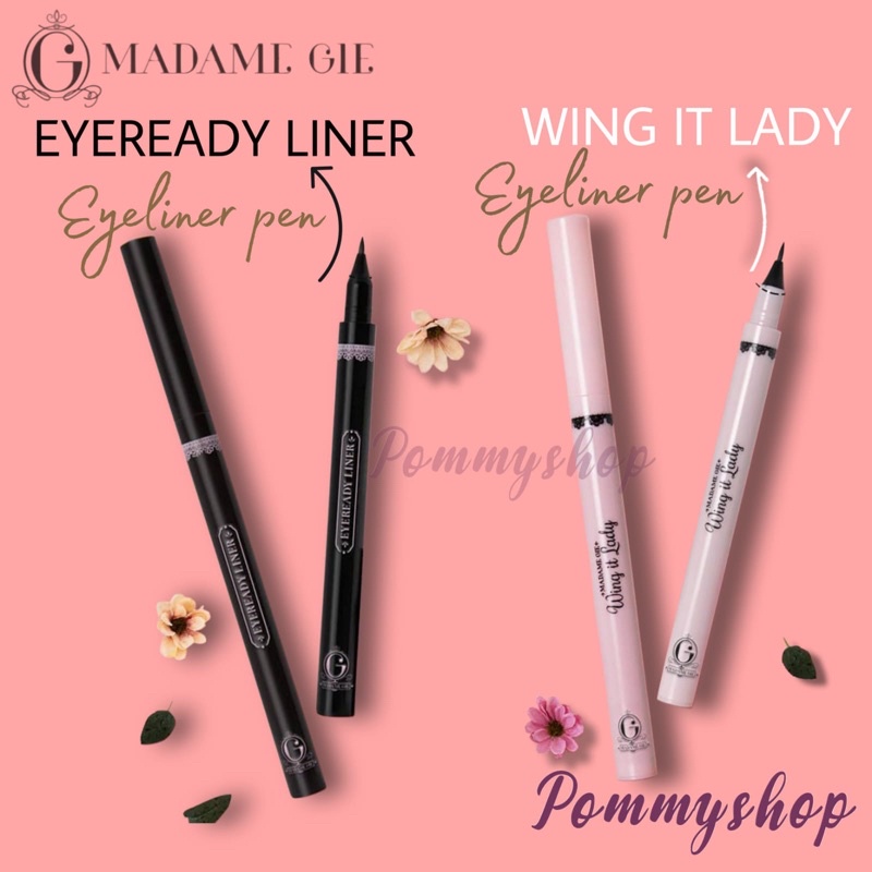 Madame Gie Eyeready Liner &amp; Wing It Lady Liner | Eyeliner Waterproof