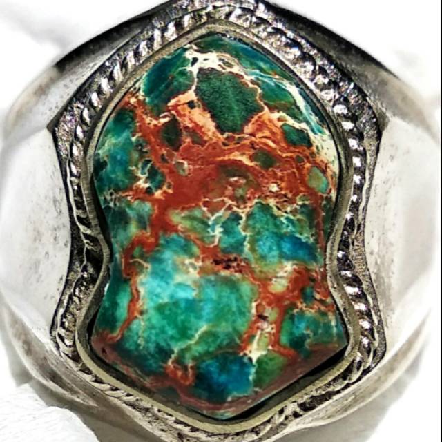 Batu Cincin Terompah Pirus (Original)