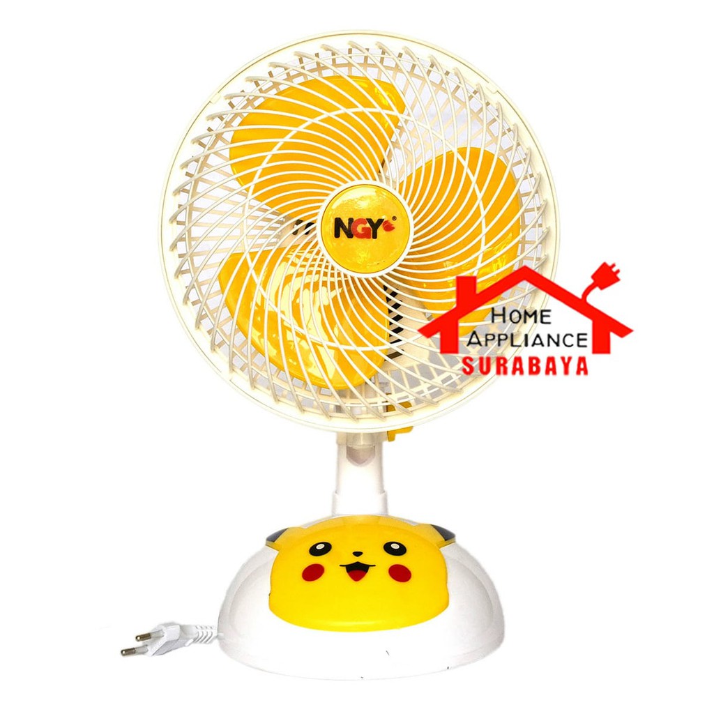 Kipas Angin Meja Karakter Nagoya 8 Inch NG-188 - Portable Desk Fan Character NG 188