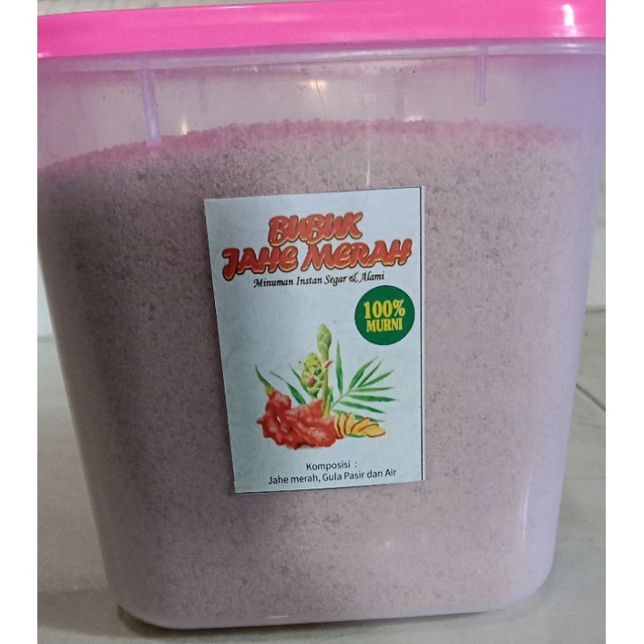 

Jahe merah bubuk,minuman herbal 1kg 100% alami.