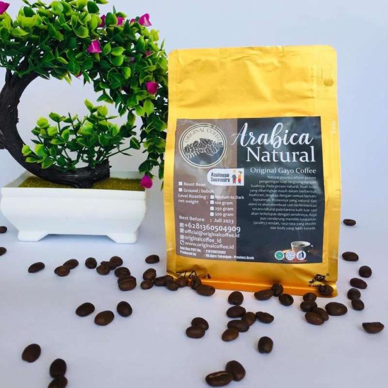 

Original Coffee Bubuk Kopi Gayo Arabica Natural Process 250 gr