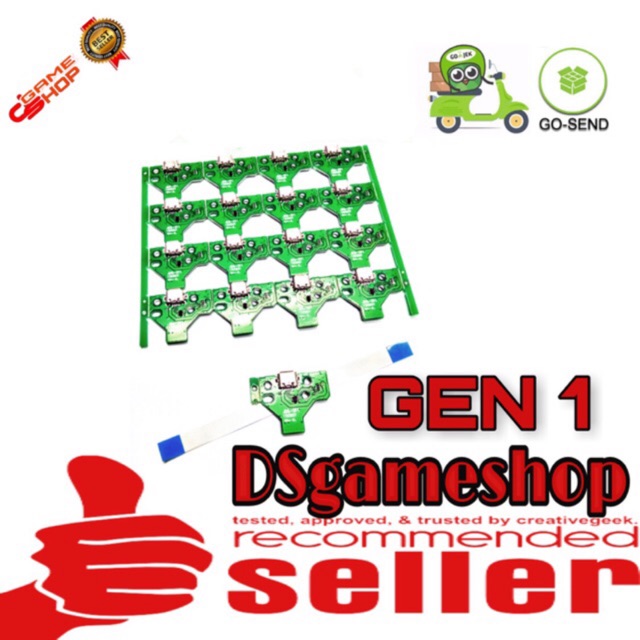BOARD PAPAN PCB SOCKET USB STIK PS4 GEN 1 / SOKET USB STICK PS4 + PAPAN BOARD PCB GEN 1