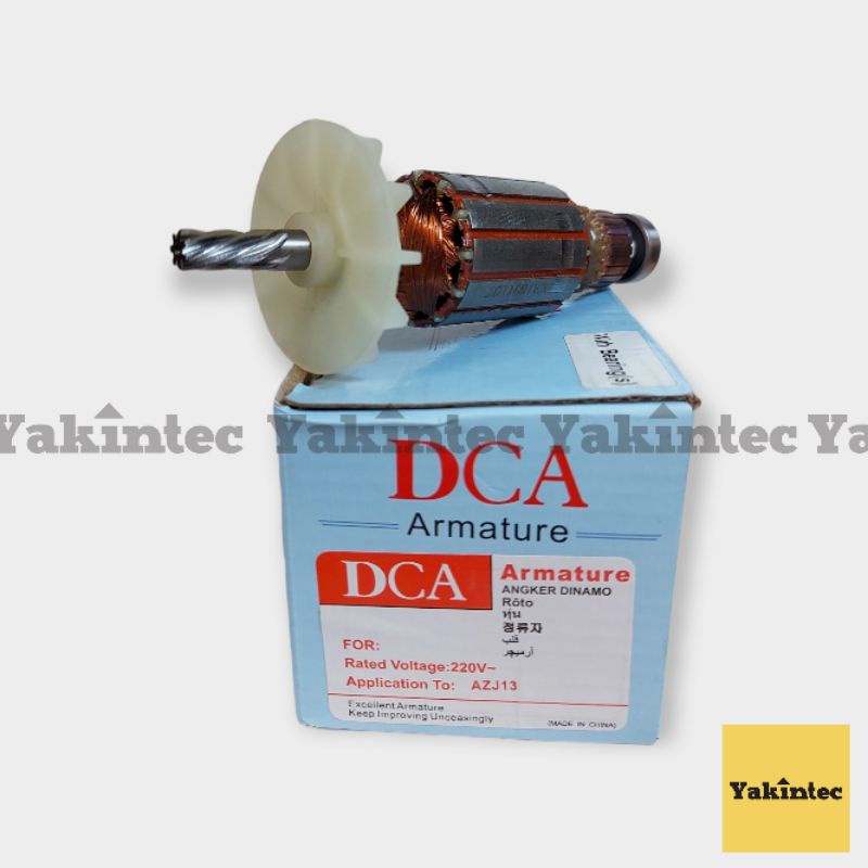 Armature / Angker Dinamo Untuk Mesin Bor Beton 13 mm Impact Drill DCA AZJ13