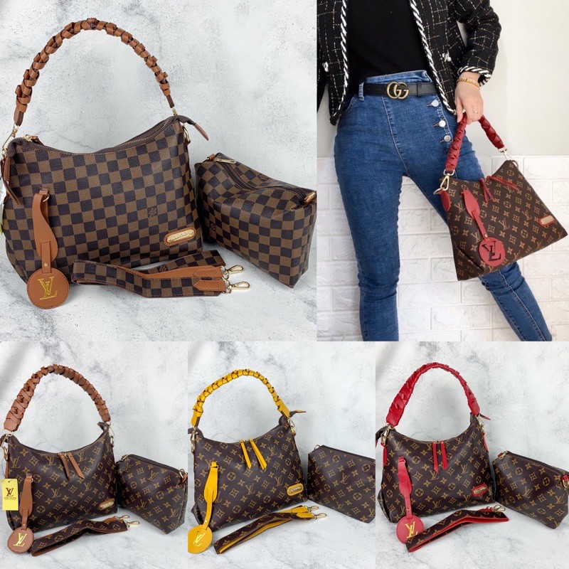 Tas HOBO KEPANG set pouch premium tas batam import