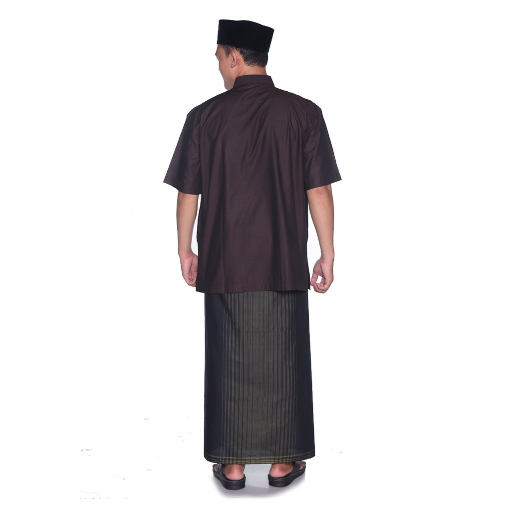 Sarung ATLAS Favorit Hitam Polos