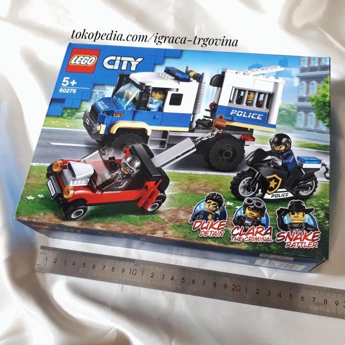 TERBARU LEGO City 60276 Police Prisoner Transport - Lego Polisi