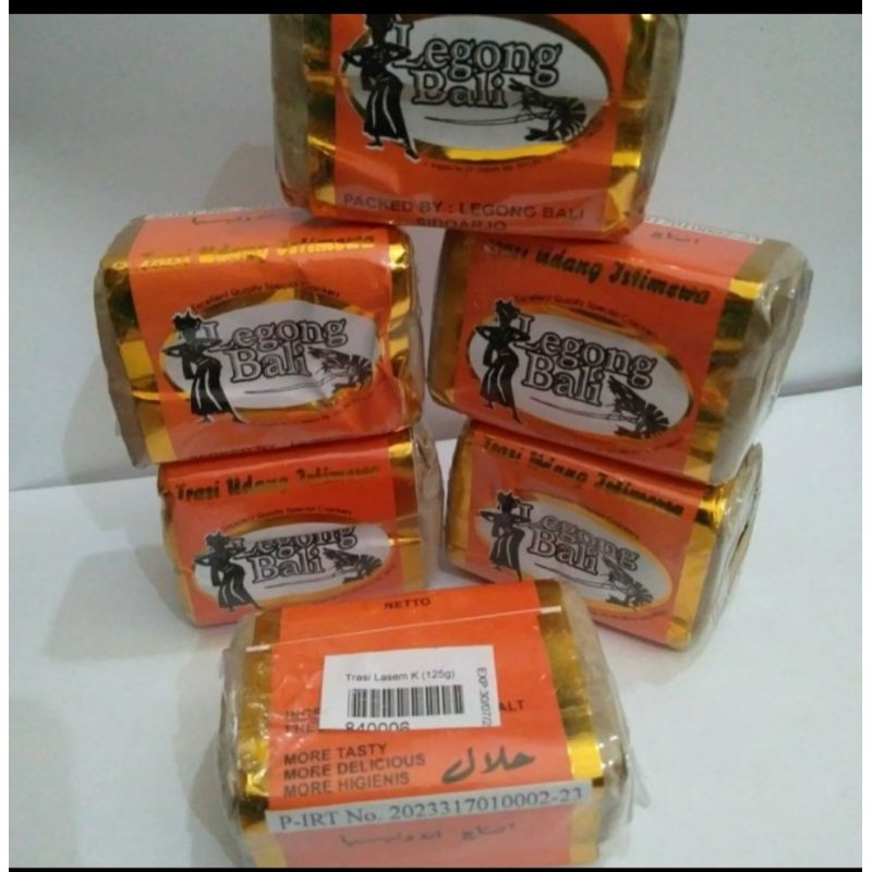 

Trasi udang legong bali 125gr