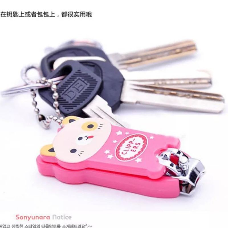 Gunting Kuku Karakter Mini / Cute Nail Clippers / Hadiah / Souvenir