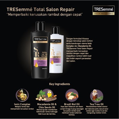 Tresemme Total Salon Repair Shampoo Anti Kerusakan Rambut