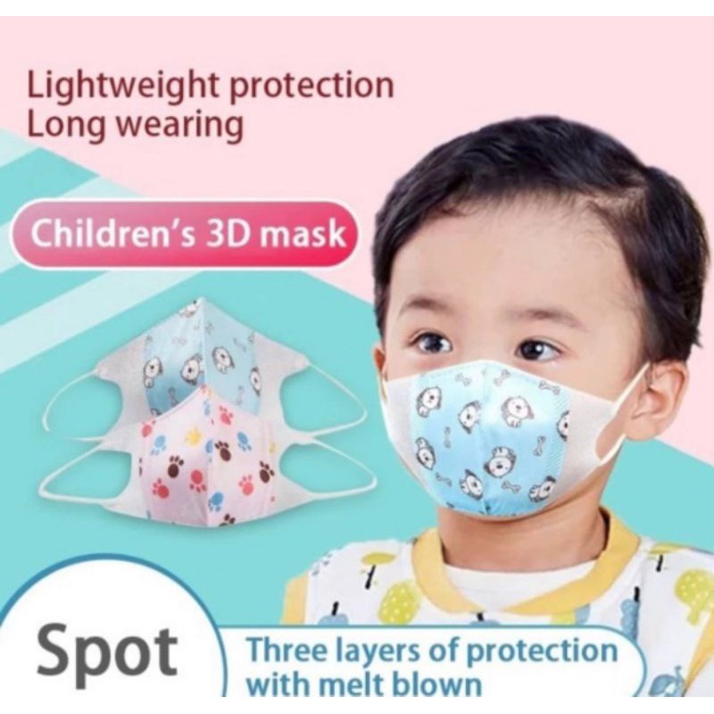 Masker Duckbill Anak 50pcs/pak