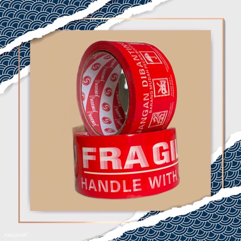 

LAKBAN FRAGILE HANDLE WITH CARE MURAH MERIAH BESTSELLER