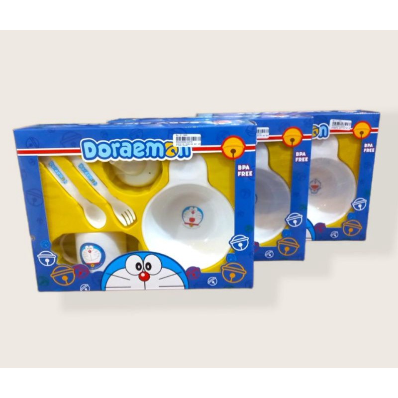 DORAEMON FEEDING SET 5PCS DOR-LB105