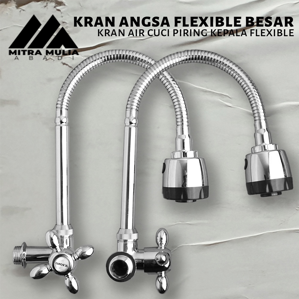 Keran / Kran Angsa Flexible Besar / Keran Stainless