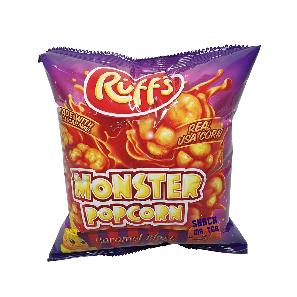Ruffs Monster Popcorn Caramel - Netto 80 gr