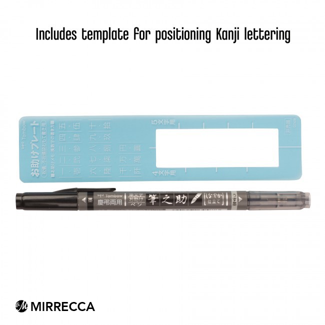 

RB Tombow Fudenosuke Brush Pen Soft Hard Twin Tip (Kaligrafi Calligraphy / Writing Lettering)