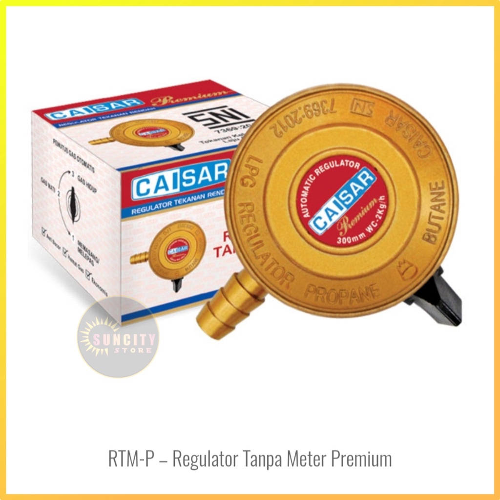 Caisar Regulator Gas Premium Meter &amp; Non Meter