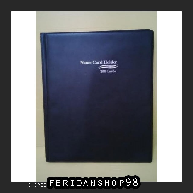 

FS43 CARD HOLDER BUKU KARTU NAMA ATK 288 CARD BY FERIDANSHOP98