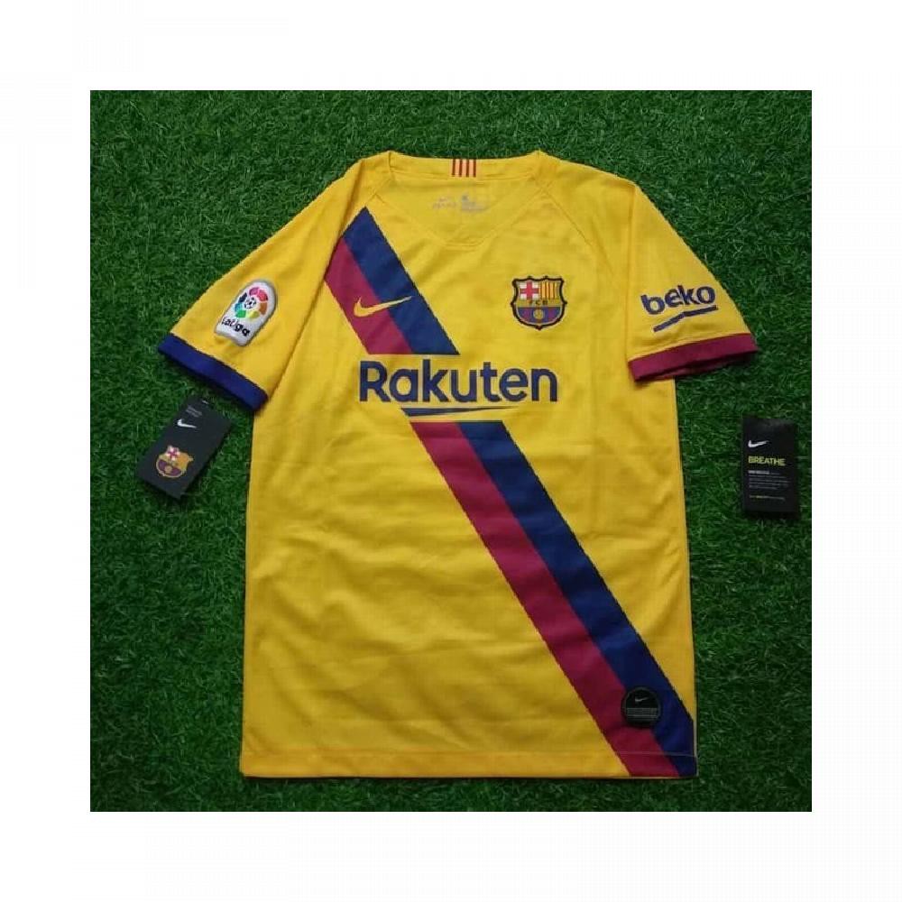 Original Jersey Barcelona 2019-20 Away Boys Anak-Anak Baju Bola Asli