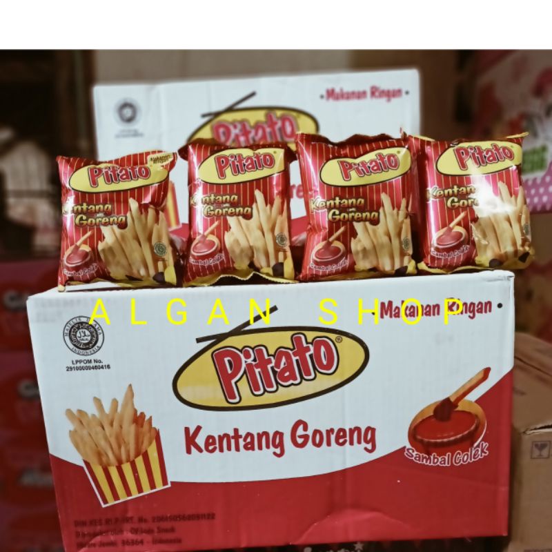 

Keripik Pitato Pack Snack Rasa Kentang Goreng 1 Pack 10 Pcs Keripik Toples Hot Hot Pop Candy Kembang Gula Lunak Rasa Permen Jadul Snack Makanan Ringan Serbaguna