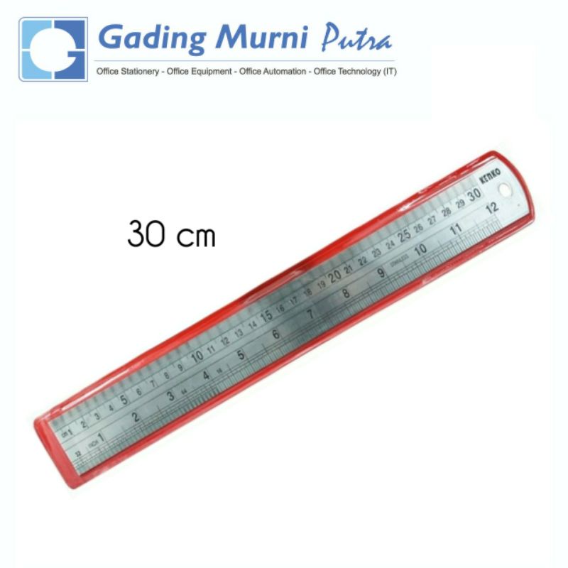 

Penggaris Besi Stainless Steel Kenko Murah Berkualitas