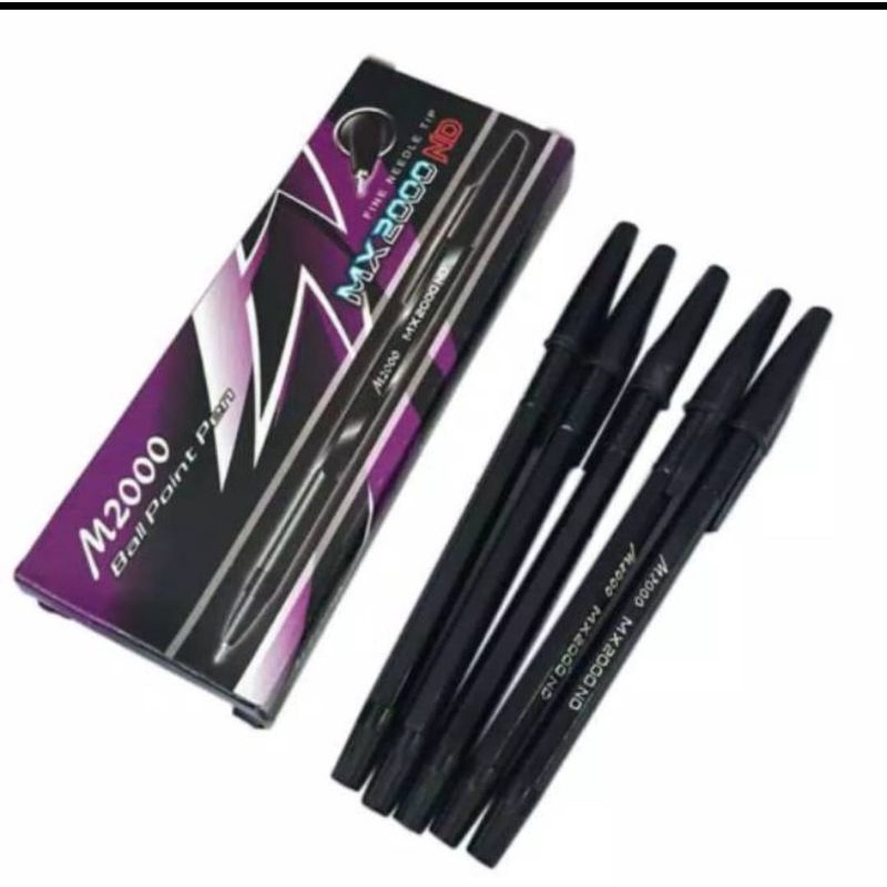 

pulpen m2000 harga perkotak tinta hitam 0,5mm