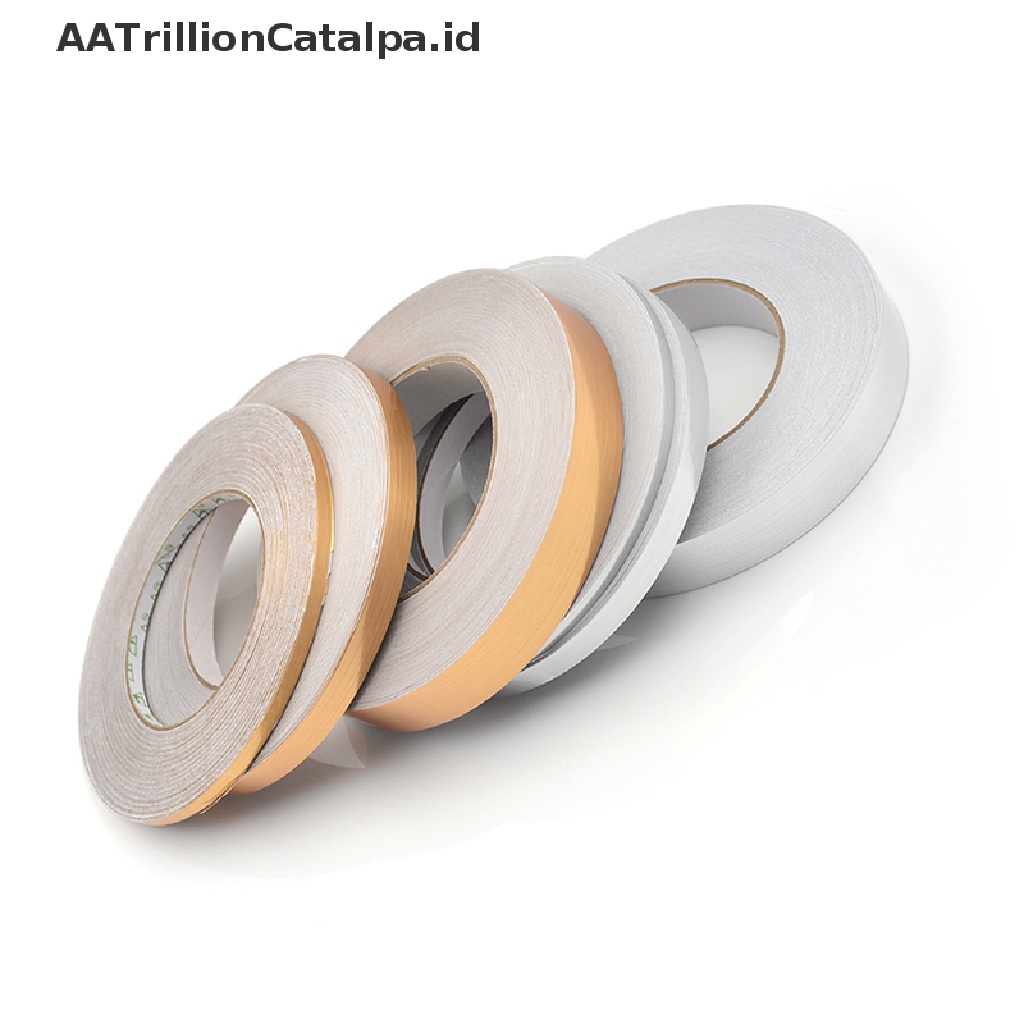 (Aatrillioncatalpa) Stiker Tape Foil Tembaga 50m Anti Air Untuk Lantai / Ubin