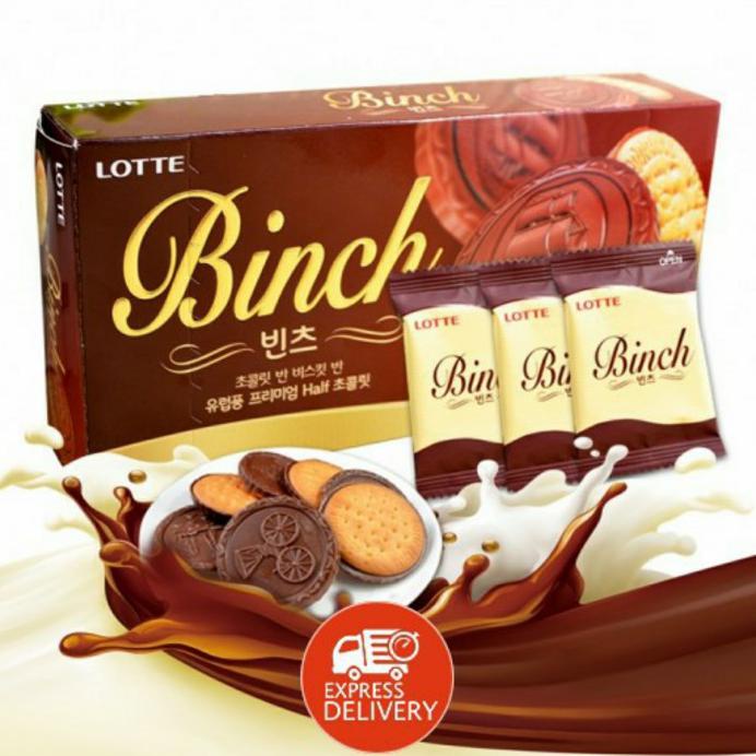 

LOTTE BINCH CHOCOLATE BISCUIT 12 PCS