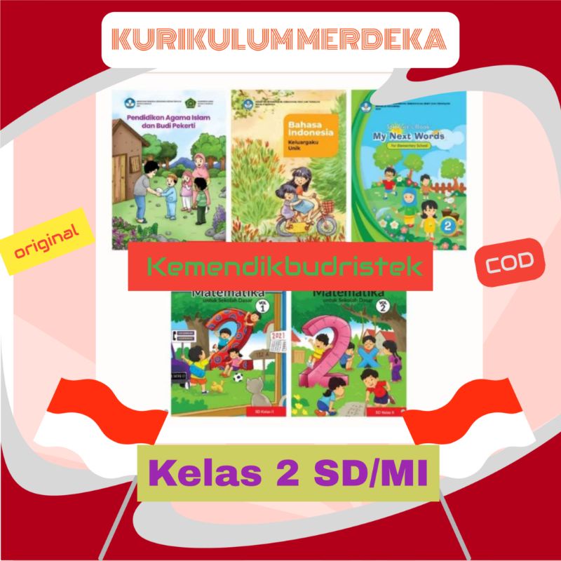 Buku Kurikulum Merdeka Kelas 2 SD MI (Kurikulum Merdeka Kurikulum Penggerak)