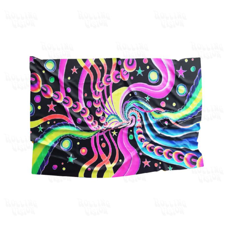 Kain Mandala Glow In The Dark Circle Spiral