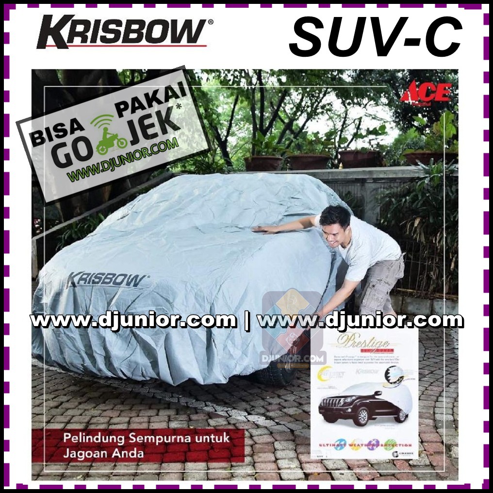 KRISBOW PRESTIGE CAR COVER / SARUNG MOBIL SUV C - AVANZA XENIA TERIOS LIVINA FREED ERTIGA CALYA DLL