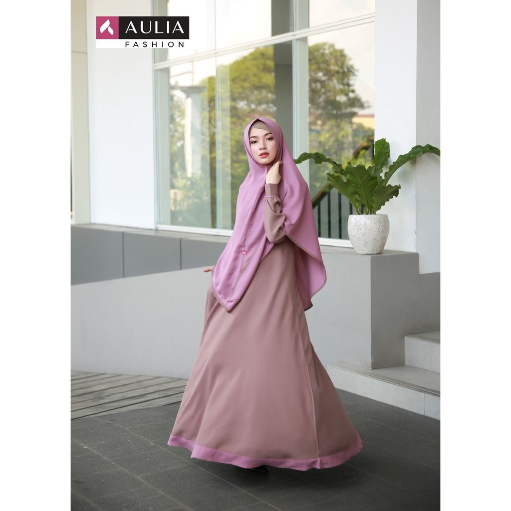 Gamis Syar'i Aulia Set Azeeza