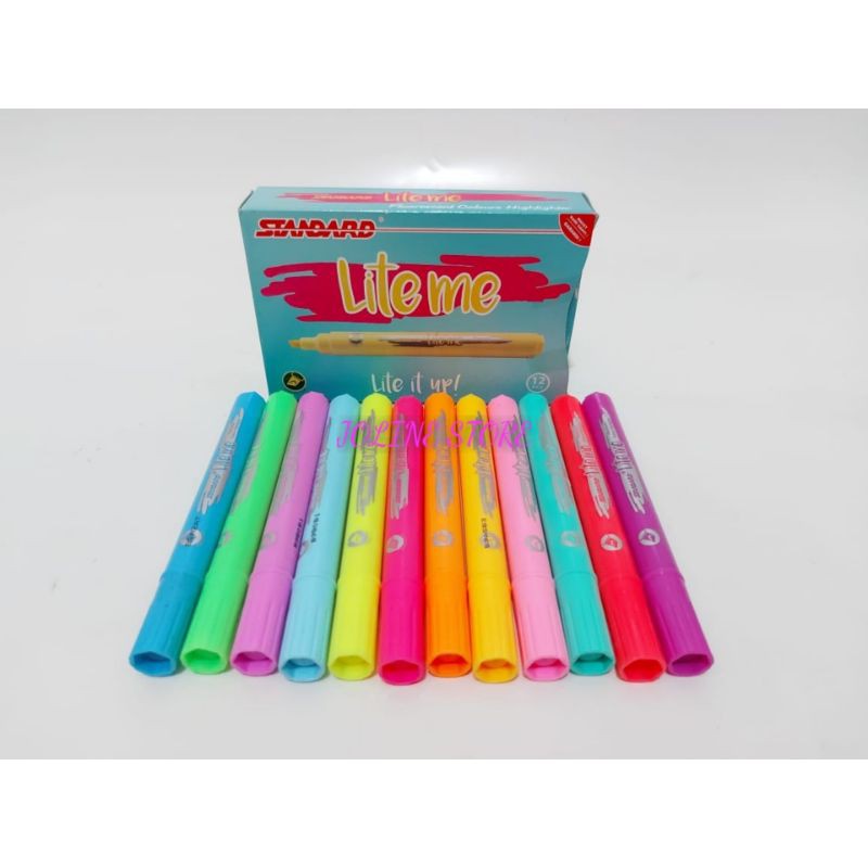 

Highlighter Pen Lite Me Standard - Text Marker - Alat Tulis Kantor - Stationery