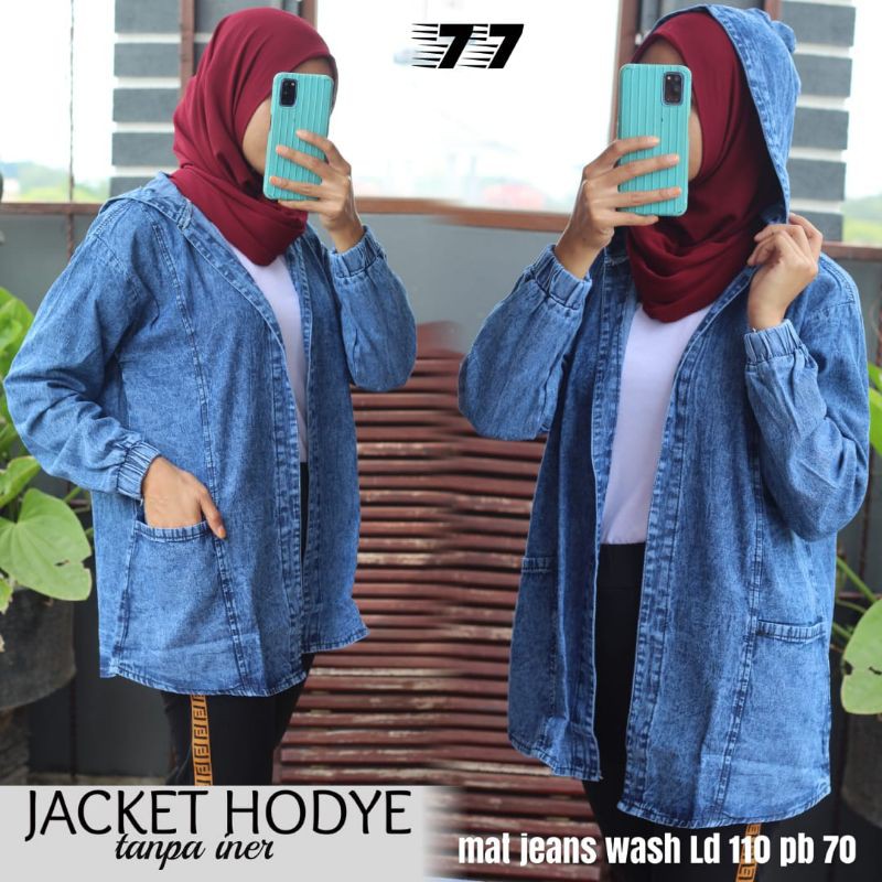 JACKET HODYE JEANS SUPER