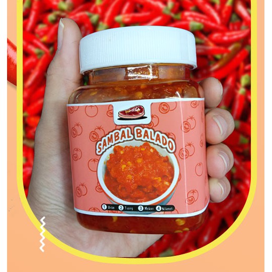 

Sambal Balado Pedas, Manis, Asin (200 gram)